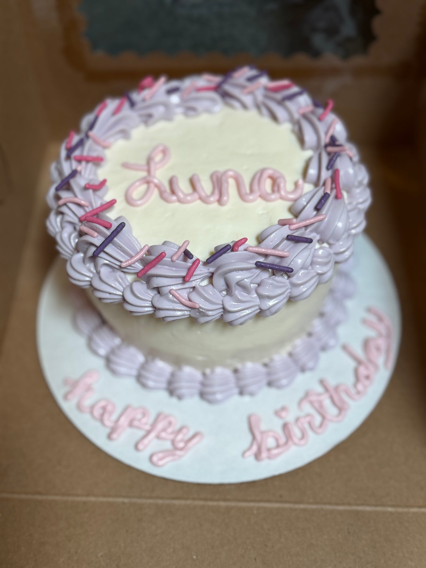 Organic 4-inch Layer Cake