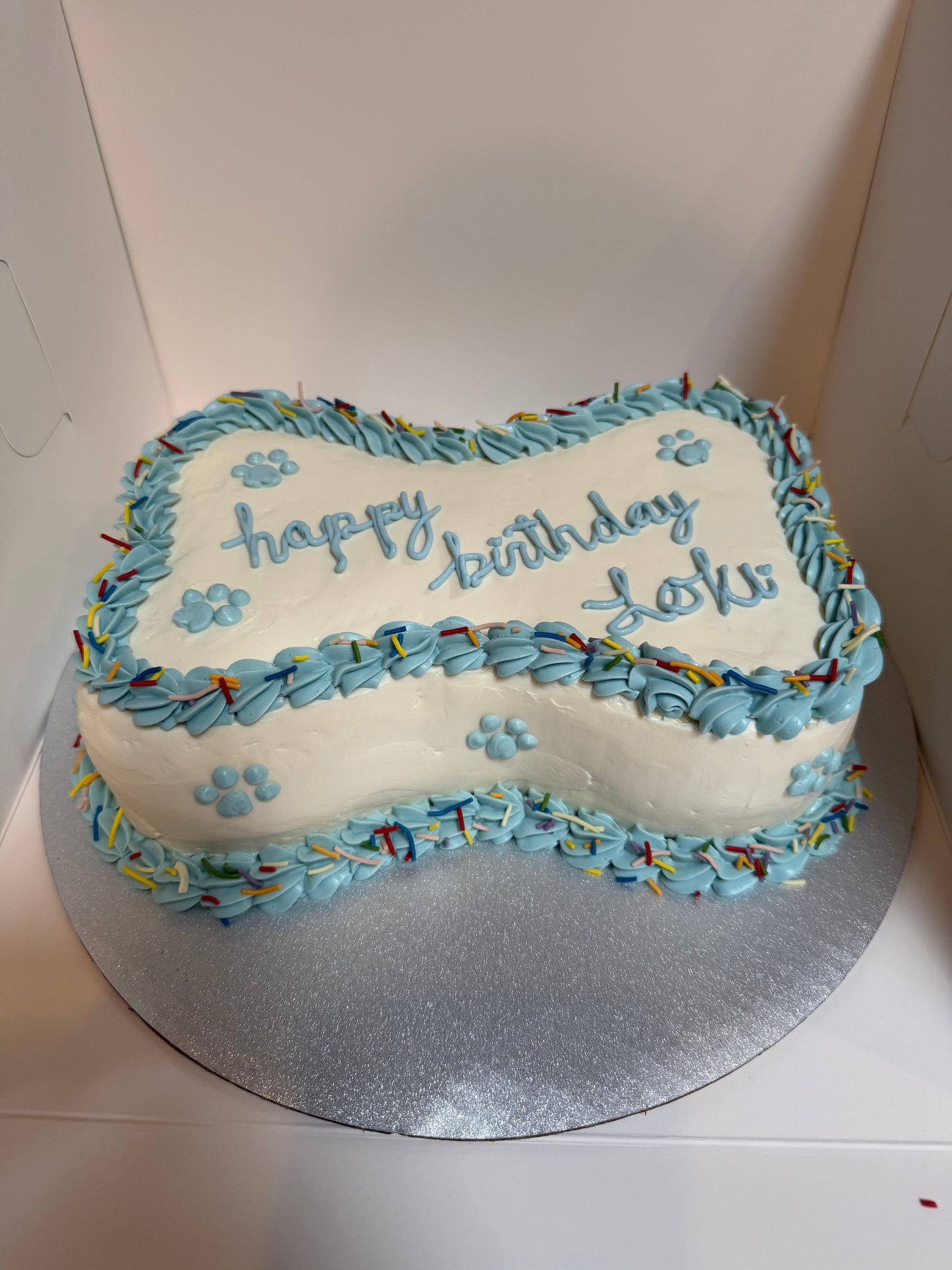 Doggie Bone Cake